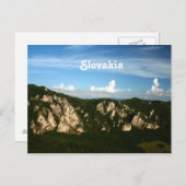 Slowakei Landschaft Postkarte (Vorne/Hinten)