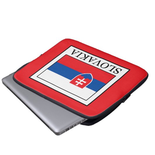 Slowakei Laptopschutzhülle (Vorne Knopf)