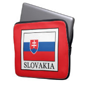 Slowakei Laptopschutzhülle (Vorderseite Links)