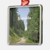 Slowakei Ornament Aus Metall (Links)
