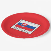 Slowakei Pappteller (Schrägansicht)