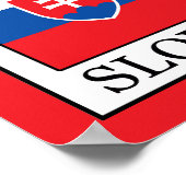 Slowakei Poster (Ecke)