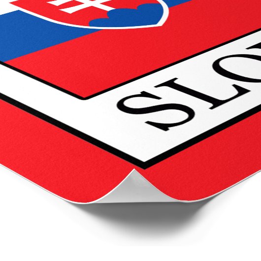 Slowakei Poster (Ecke)