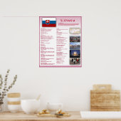 Slowakei Poster (Küche)