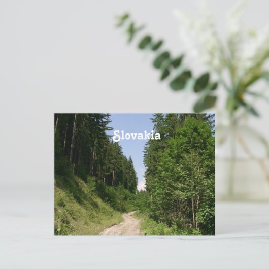 Slowakei Postkarte (Stehend Vorderseite)