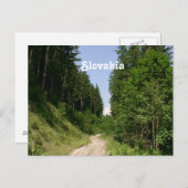 Slowakei Postkarte (Vorne/Hinten)