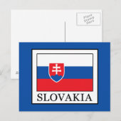 Slowakei Postkarte (Vorne/Hinten)
