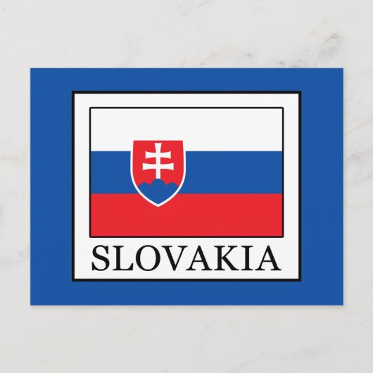 Slowakei Postkarte (Vorderseite)