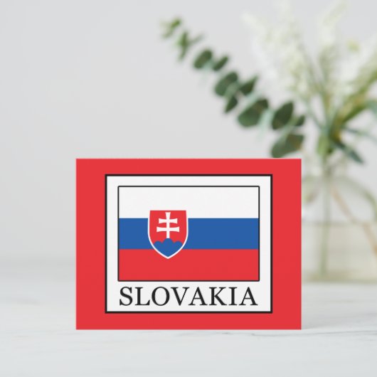 Slowakei Postkarte (Stehend Vorderseite)