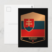 Slowakei Postkarte (Vorne/Hinten)