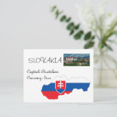 Slowakei Postkarte (Stehend Vorderseite)