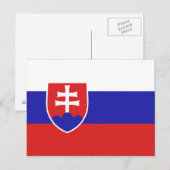 Slowakei Postkarte (Vorne/Hinten)