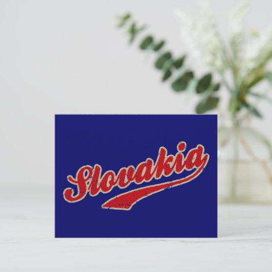 Slowakei Postkarte (Stehend Vorderseite)
