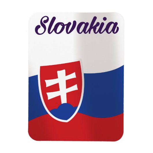 Slowakei Reiseplakat Magnet (Vertikal)