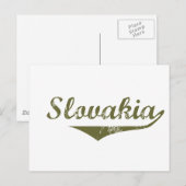 Slowakei-Revolution Postkarte (Vorne/Hinten)