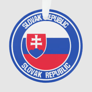 Slowakei-RundEmblem Ornament