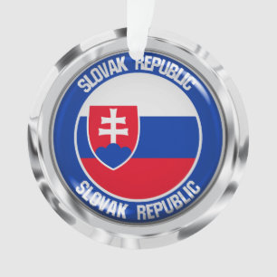 Slowakei-RundEmblem Ornament
