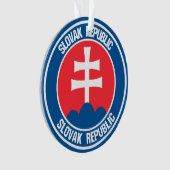 Slowakei-RundEmblem Ornament (Vorderseite)