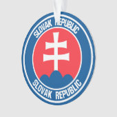 Slowakei-RundEmblem Ornament (Vorderseite)