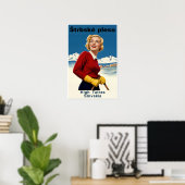 Slowakei Ski Poster (Heimbüro)