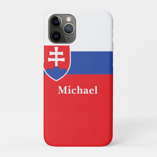 Slowakei Slowakische Flagge Emblem Europa Case-Mate iPhone Hülle (Rückseite)
