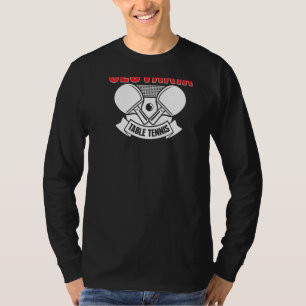 Slowakei Tischtennis Unterstützen Sie Slowakisch P T-Shirt