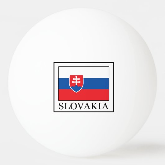 Slowakei Tischtennisball (Vorderseite)