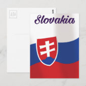 Slowakei-Urlaubsposter Postkarte (Vorne/Hinten)