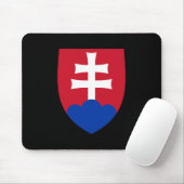 Slowakei-Wappen Mousepad (Mit Mouse)