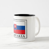 Slowakei Zweifarbige Tasse (VorderseiteRechts)