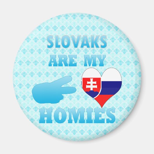 Slowaken sind meine Heimat Magnet (Vorne)