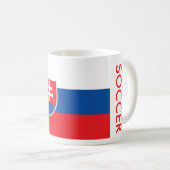 SLOWAKIEN SOCCER KAFFEETASSE (VorderseiteRechts)