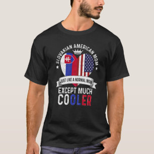 Slowakische amerikanische Mutter Muttertag Mama Sl T-Shirt