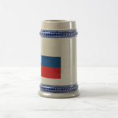 slowakische Flagge Bierglas (Mittel)