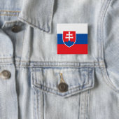 slowakische Flagge Button (Beispiel)