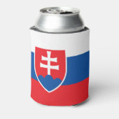 slowakische Flagge Dosenkühler (Kanne Rückseite)