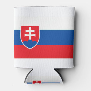 slowakische Flagge Dosenkühler