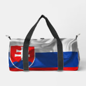 Slowakische Flagge Duffle Bag (Vorderseite)