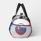 Slowakische Flagge Duffle Bag (Rechts)