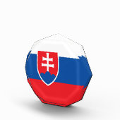 Slowakische Flagge Fotoblock (Rechts)