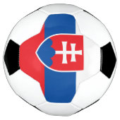 slowakische Flagge Fußball (Gedreht)