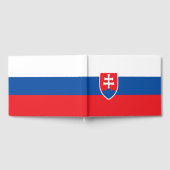 Slowakische Flagge Gästebuch (Voll)