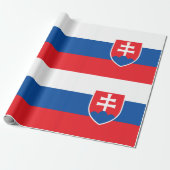 slowakische Flagge Geschenkpapier (Ungerollt)