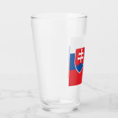 slowakische Flagge Glas (Rechts)