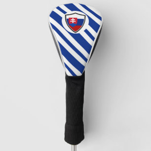 Slowakische Flagge Golf Headcover