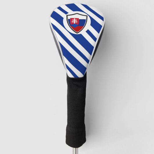Slowakische Flagge Golf Headcover (Vorderseite)