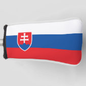Slowakische Flagge Golf Headcover (Vorderseite)