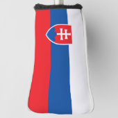 Slowakische Flagge Golf Headcover (Rotieren 90)