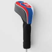 slowakische Flagge Golf Headcover (angewinkelt)
