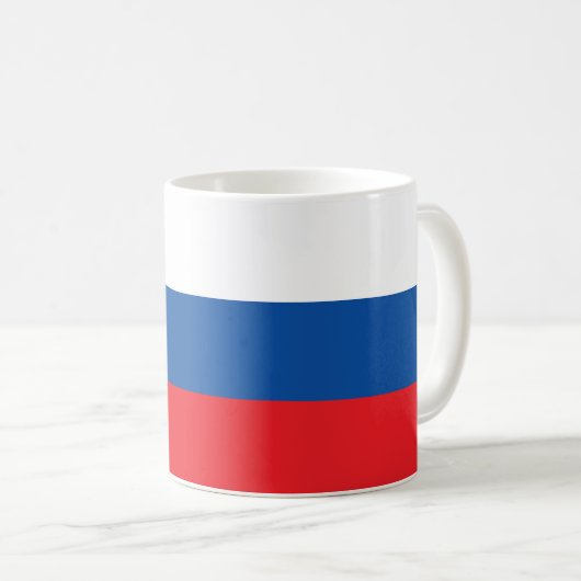 slowakische Flagge Kaffeetasse (VorderseiteRechts)